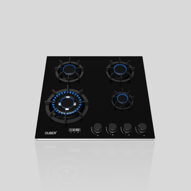 Built-in Glass Gas Hob SABAF 4-Burner